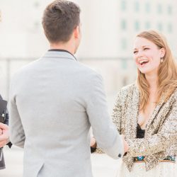 A rooftop tiny elopement in Las Vegas (with special guest Chewbacca!)