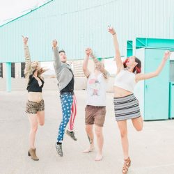 A rooftop tiny elopement in Las Vegas (with special guest Chewbacca!)