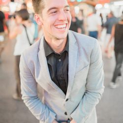 A rooftop tiny elopement in Las Vegas (with special guest Chewbacca!)