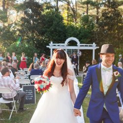 A retro comic books wedding with serious retro style
