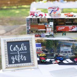 A retro comics wedding with serious retro style