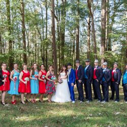 A retro comic books wedding with serious retro style