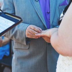 Red hills and panda cookies at this desert wedding in the Valley of Fire