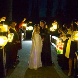 Moore Martinez CJHopperPhotography MiddleEarthWedding1462016 low - Hobbits and elves and eerie mist: this Middle-earth wedding has serious magic Hobbits and elves and eerie mist: this Tolkien wedding has serious magic