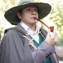 Moore Martinez CJHopperPhotography MiddleEarthWedding942016 low - Hobbits and elves and eerie mist: this Middle-earth wedding has serious magic Hobbits and elves and eerie mist: this Lord of the Rings wedding has serious magic