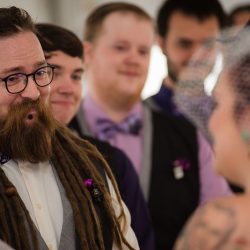 ShaunaRae 526 - Sci-fi meets vintage style at this unicorn-haired Star Wars wedding Sci-fi meets vintage style at this unicorn-haired Star Wars vintage wedding