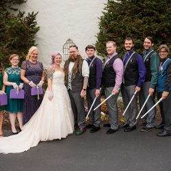 ShaunaRae 670 - Sci-fi meets vintage style at this unicorn-haired Star Wars wedding Sci-fi meets vintage style at this unicorn-haired Star Wars vintage wedding
