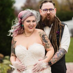 ShaunaRae 764 - Sci-fi meets vintage style at this unicorn-haired Star Wars wedding Sci-fi meets vintage style at this unicorn-haired Star Wars vintage wedding