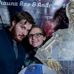 ShaunaRae 891 - Sci-fi meets vintage style at this unicorn-haired Star Wars wedding Sci-fi meets vintage style at this unicorn-haired Star Wars vintage wedding