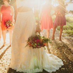 AJWedding00343 0122 - Let's bow down to this garden wedding with the crop top wedding dress of our dreams AJWedding00343 0122