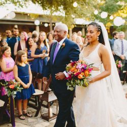 AJWedding00489 0140 - Let's bow down to this garden wedding with the crop top wedding dress of our dreams AJWedding00489 0140