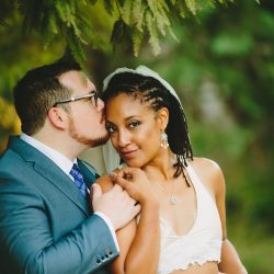 AJWedding00736 0241 - Let's bow down to this garden wedding with the crop top wedding dress of our dreams Let's bow down to this wedding with the crop top wedding dress of our dreams