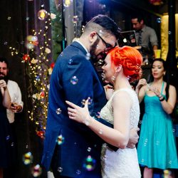 DSC 9309 - Epic battles and rainbow bubbles at this lightsaber wedding in Seattle Epic battles and rainbow bubbles at this space wedding