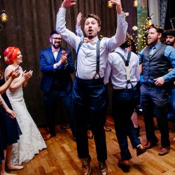 DSC 9334 - Epic battles and rainbow bubbles at this lightsaber wedding in Seattle Epic battles and rainbow bubbles at this space wedding