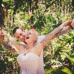 Falin Falin QuetzalWeddingPhoto SandiJimi0083 low - This cave vow renewal in Mexico is pure family love This vow renewal in Mexico is pure family love
