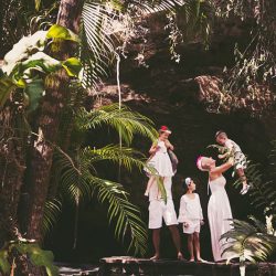 Falin Falin QuetzalWeddingPhoto SandiJimi0103 low - This cave vow renewal in Mexico is pure family love This vow renewal is pure family love
