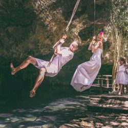 Falin Falin QuetzalWeddingPhoto SandiJimi0115 low - This cave vow renewal in Mexico is pure family love This vow renewal is pure family love