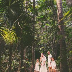 Falin Falin QuetzalWeddingPhoto SandiJimi0147 low - This cave vow renewal in Mexico is pure family love This vow renewal is pure family love