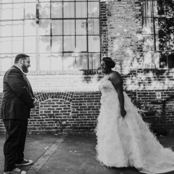 New Orleans meets pop culture meets foodie details at this lovely wedding