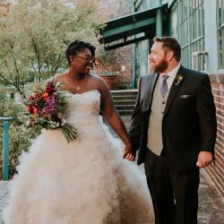 New Orleans meets pop culture meets foodie details at this lovely wedding