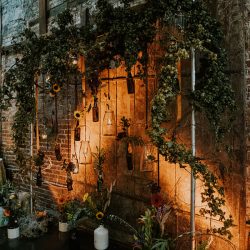 New Orleans meets pop culture meets foodie details at this lovely wedding