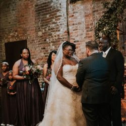 New Orleans meets pop culture meets foodie details at this lovely wedding