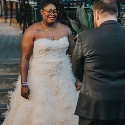 New Orleans meets pop culture meets foodie details at this lovely wedding
