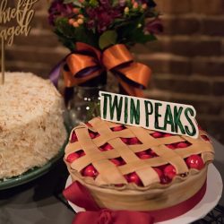 New Orleans meets pop culture meets foodie details at this lovely wedding