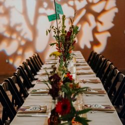 New Orleans meets pop culture meets foodie details at this lovely wedding