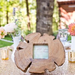 Cats, balloons, and gold glitter at this boho Portland wedding