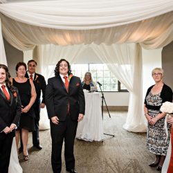 08 Ceremony 0438 - Fall colors and epic love were on full display at this jubliant wedding Fall colors and epic love were on full display at this jubliant wedding
