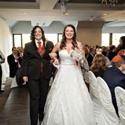08 Ceremony 0548 - Fall colors and epic love were on full display at this jubliant wedding Fall colors and epic love were on full display at this jubliant wedding