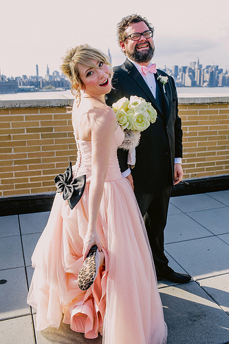 Rick & Emma’s giant sci-fi rock ‘n’ roll wedding