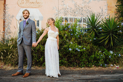 Jillian & Martin’s BBQ & craft beer garden wedding