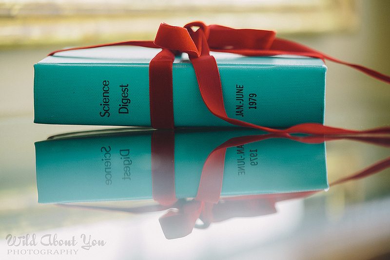The ring book with the cute doggy surprise