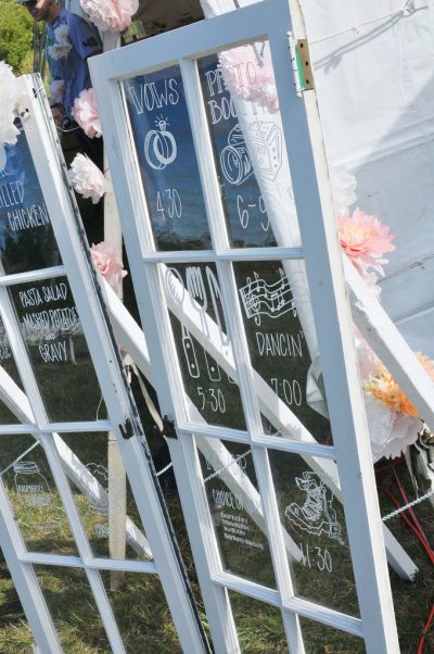 11555012326 0581592f5a b - Turn old windows into your wedding program 11555012326 0581592f5a b