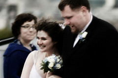 Lea & Mike’s big laid-back Jewish/Lutheran budget wedding