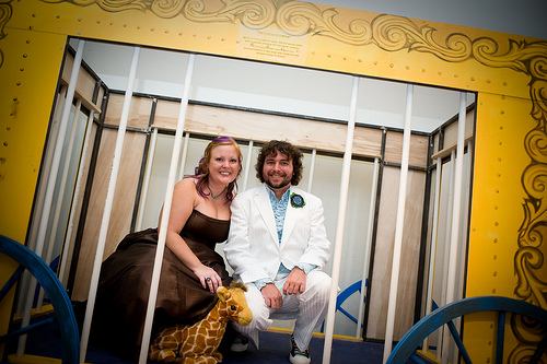 Jenn & Cody’s Colorful Rock Concert with a Twist Wedding