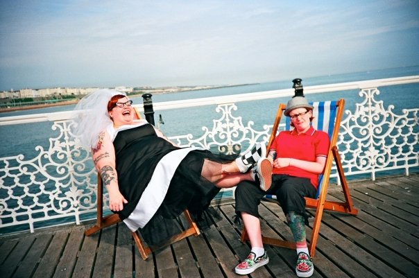 Gem & Mel’s gay retro/ska british beach bonanza