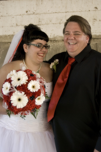 Chastidy & Rick’s Punk-Rock-Paper-Scissors wedding