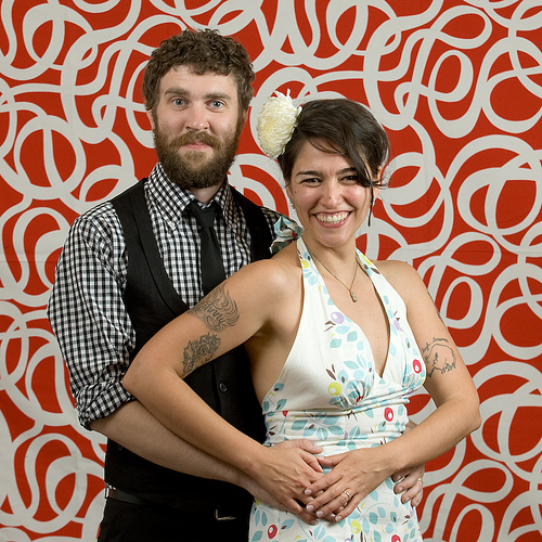 Nicole & Marty’s Beautiful Punk/Foodie/Redneck Wedding