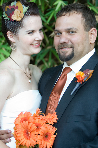 Brandi & Seena’s simple, friend-filled at-home wedding