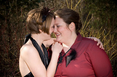 Kara & Nicki’s Woodsy Weekend Wedding