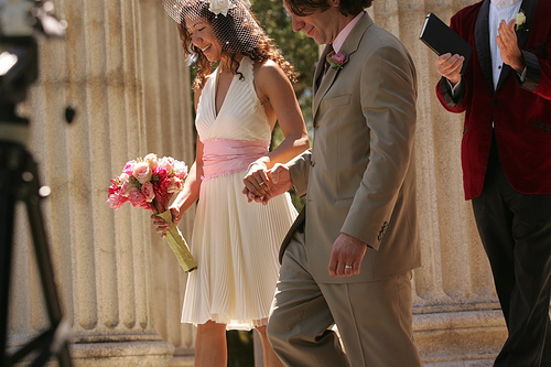 Our super DIY Pulgas Water Temple wedding!