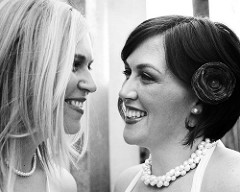 Gena & Anne’s old Hollywood/art gallery soiree