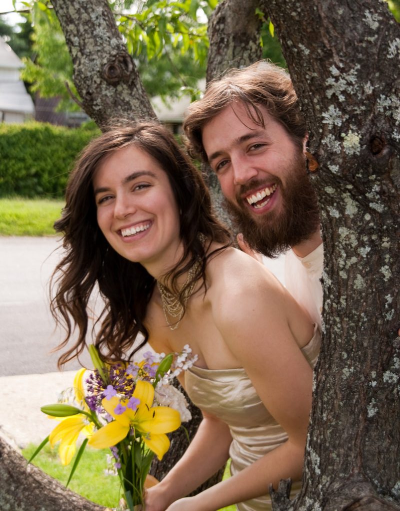 Carla & Zeb’s handmade everything, drumming dance party wedding