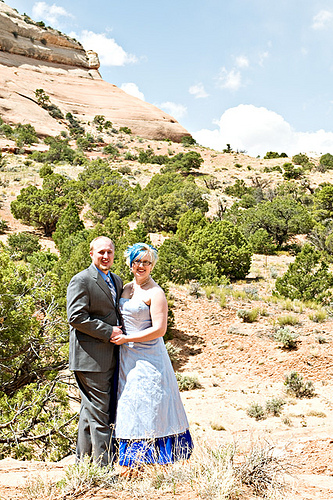Sharla & Kris’ Moab, Utah Motorhead Wedding