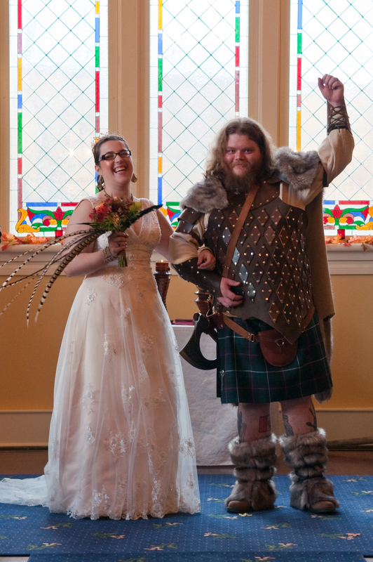 Ann & Sean’s comic book dork, Halloween wedding of awesomeness