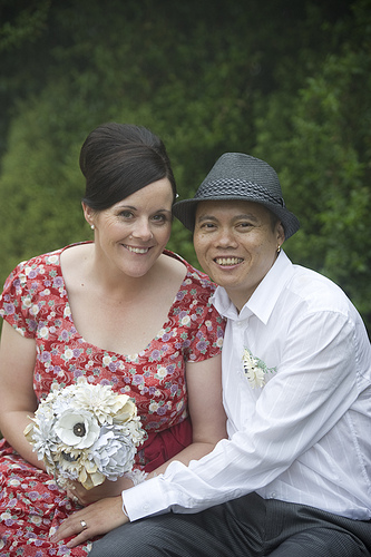 Heidi & Phab’s Laos/Australian paper wedding in the clouds!