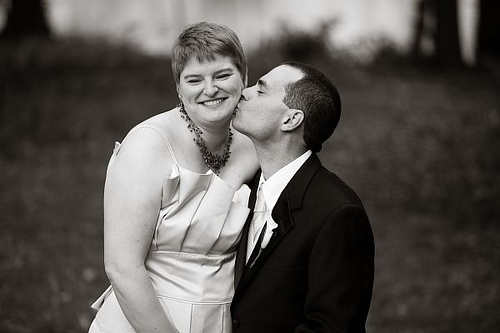 Sarah Joy & Joseph’s modern and minimalist, welding wedding